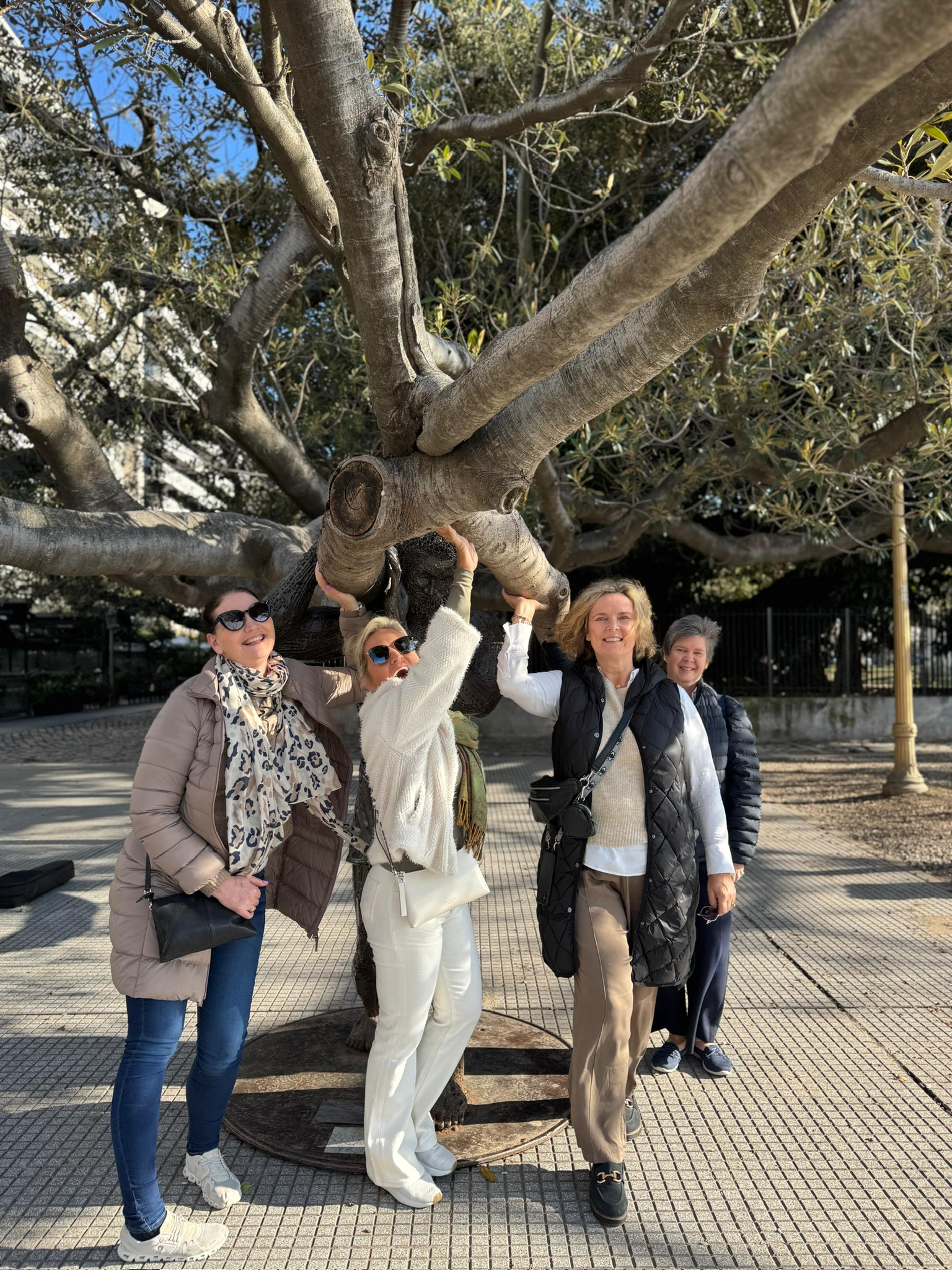Gruppenfoto Baum
