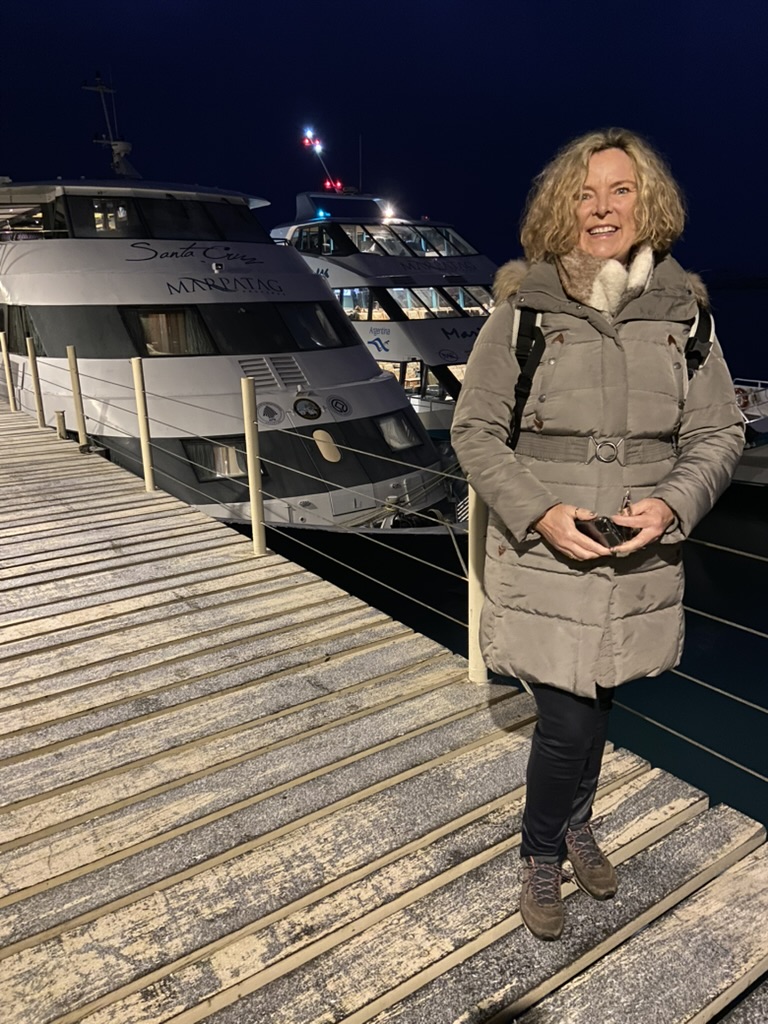 Patagonien Eva Boot nacht