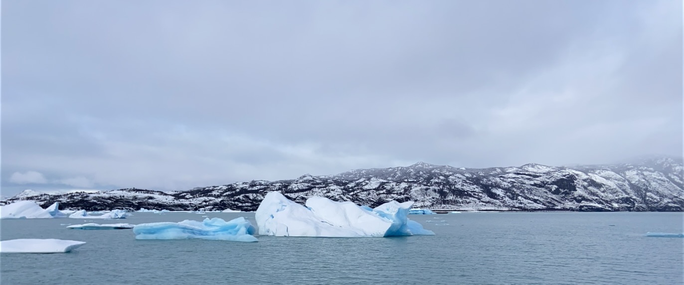 Patagonien kleineEisberge quer